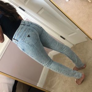 Guess low rise skinny